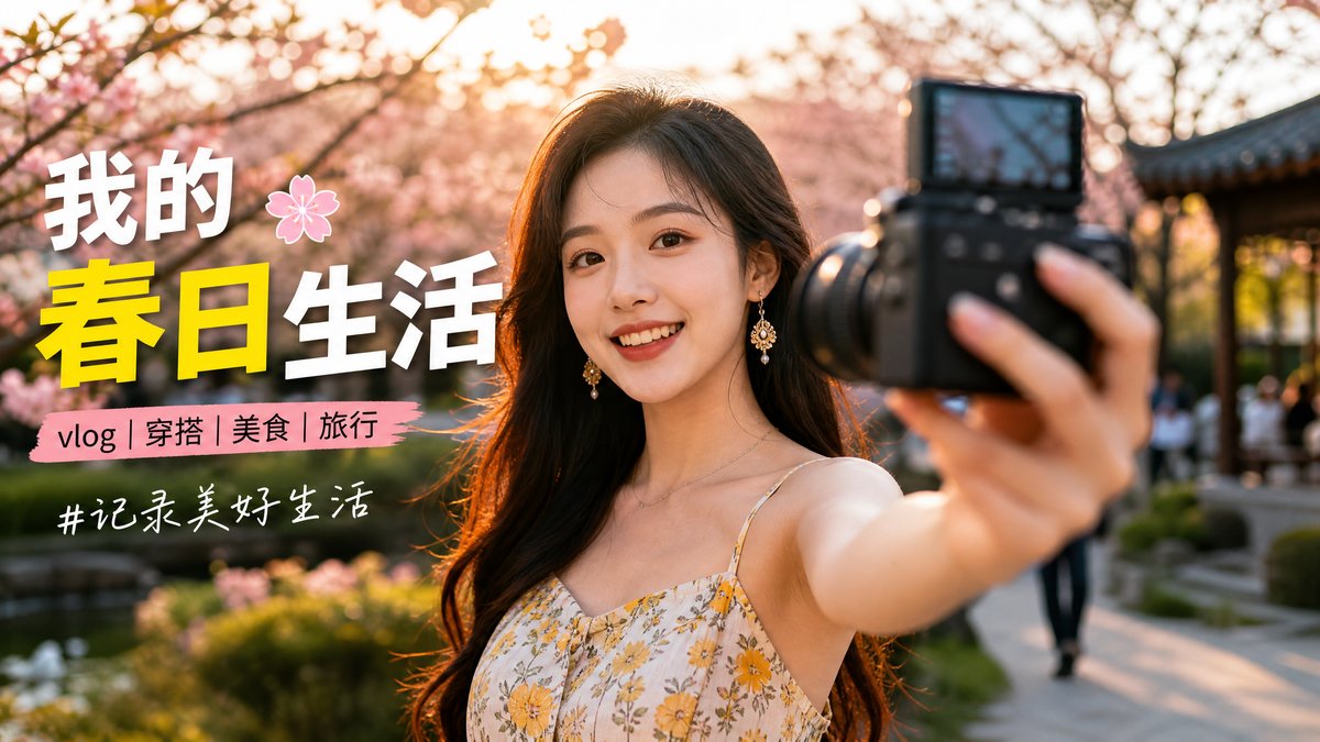 青柠视频春日生活vlog视频教程